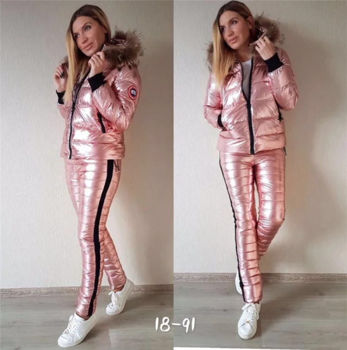 

2019 Spring New Style Bright Surface Set Cotton Coat Cross Border Electricity Supplier AliExpress Amazon EBay a Generation of Fa