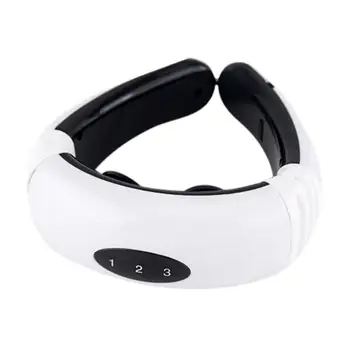 

Electric Pulse Magnetic Neck Massager Cervical Vertebra Treatment Instrument Multi-function Shoulder Neck Pillow Massage Tool