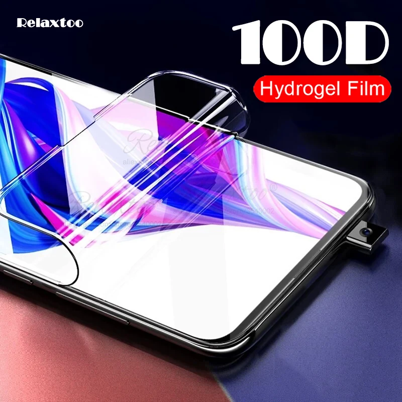 Гидрогелевая пленка 100D для huawei honor 9x10 lite 10i 20 pro v20 view полное покрытие защита экрана