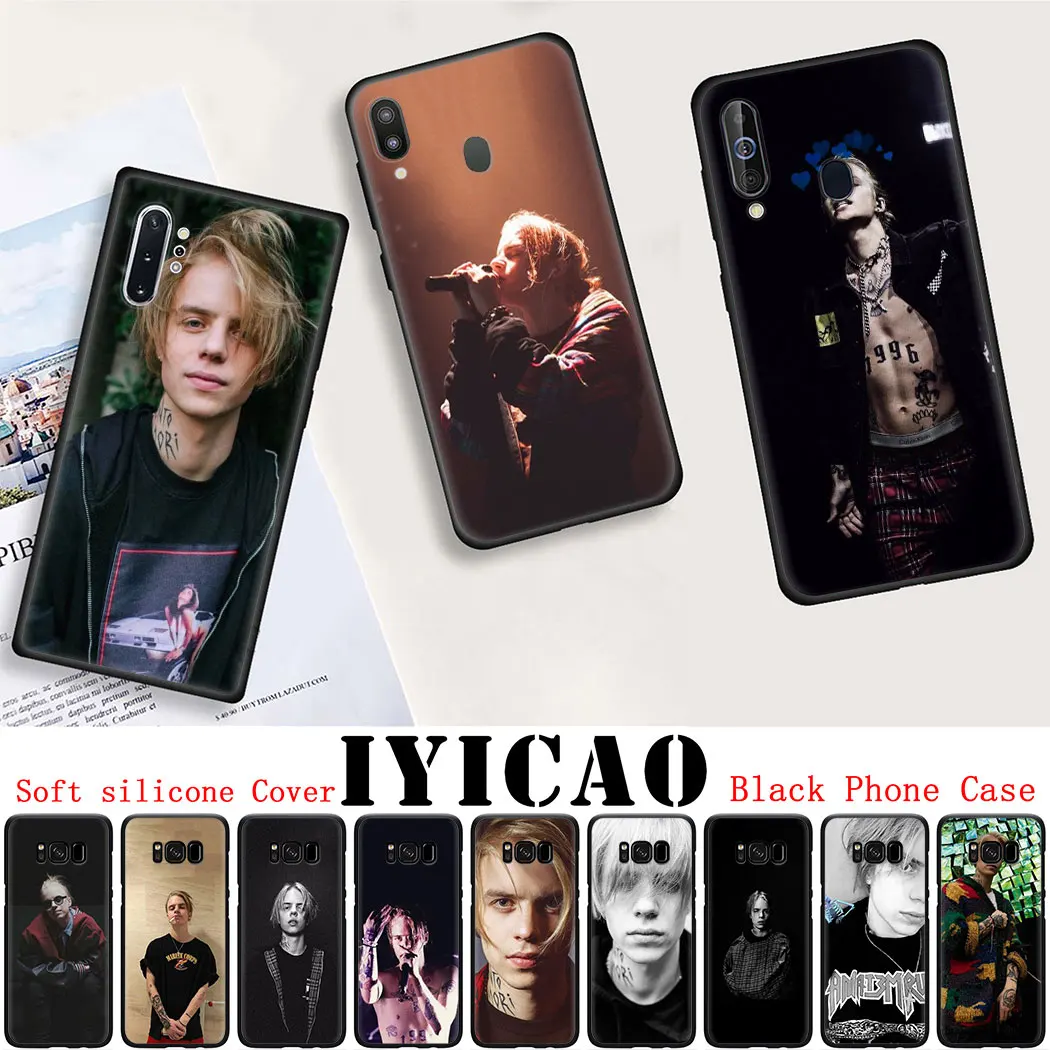 Soft silicone Cover for Samsung J7 Duo J4 J6 Prime A6 Plus A2 A3 A5 A7 A8 A9 J8 Black Phone Case Musician pharaoh | Мобильные