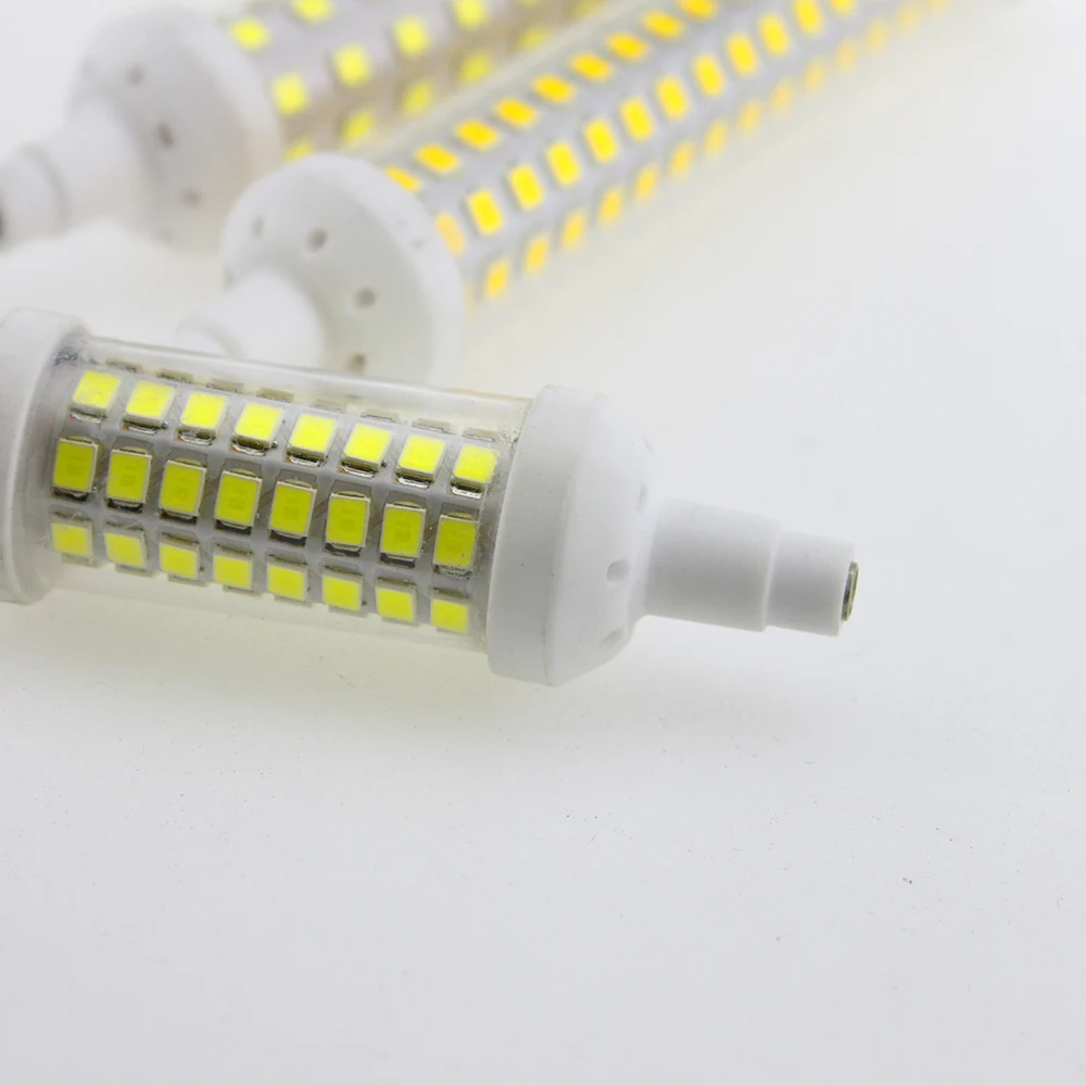 Светодиодная лампа R7S 6 Вт 9 Вт 12 Вт SMD 2835 Bombilla 220 В Светодиодный прожектор Энергосберегающая Кукуруза свет заменить галогенный свет