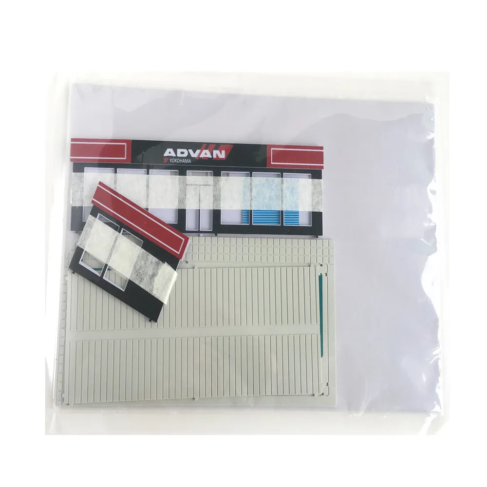 1/64 Car Model Scene Exhibition Hall Repair Modified Factory Architecture Modelling Diorama Ho Train N Scale Railway Layout - Image 6