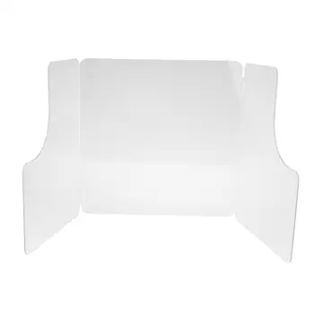 

Sneeze Guard Acrylic Plexiglass Shield Counter Cough Droplets Shields Screen Protective Barrier Against Coughing Sneezing Safety