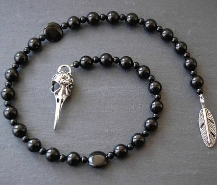 Raven Magic Witch'/Ladder Della Strega/Perline Di Preghiera.