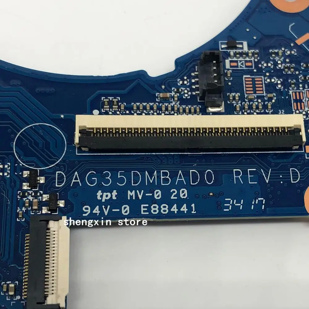 discount DAG35DMBAD0 15-BC mainboard for HP 15-BC 15-AX Laptop motherboard i5-7300 GTX1050-2G test 100%