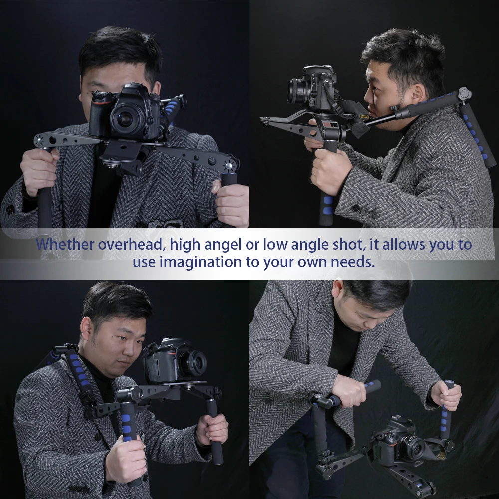 DSLR Rig Movie Kit Универсальный многофункциональный ручной карданный DSLR Filmmaking система плечевого крепления стабилизатор держатель камеры