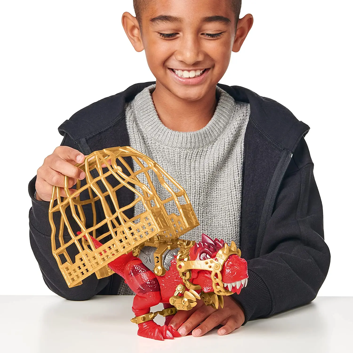 Dissecção-unbox com a Experiência Tesouro Dino Gold-dino Clássica Ninja Ouro Brinquedos Infantis Meninos Dinossauro x 3 Tesouro x dino gold-dino dissecção-unbox com a
