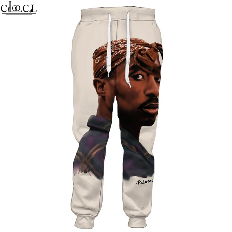 Брюки HX Rapper Amaru Shakur 2pac Tupac с 3D принтом мужские и женские повседневные спортивные