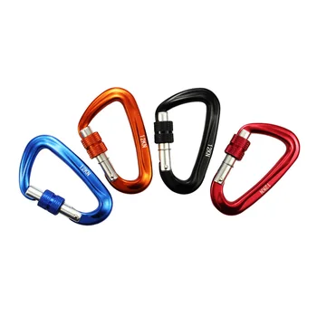 

Cross Border for 7075 Aviation Aluminum Mountain Climbing Buckle D-Shaped Mountain Climbing Fast Hook Outdoor Rock Climbing Safe