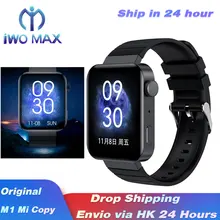 2021 M1 Смарт-часы с экраном 1,75 дюйма для phoneXiao mi HeartRate Bluetooth звонок Custo mi ze Dial для Mi Watch Design Copy PK P8
