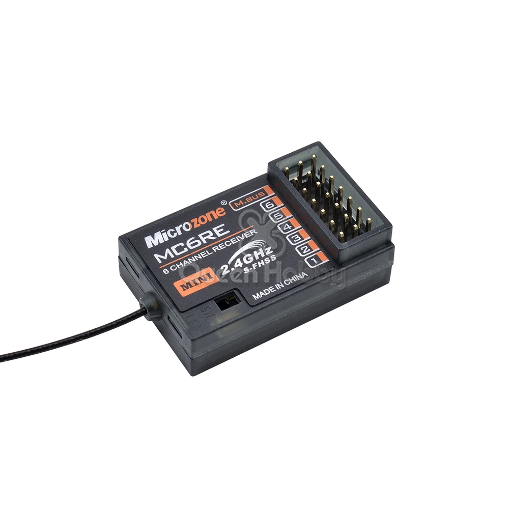 Remote Controller Transmitter MicroZone MC 6C/ E7/ E7S 2.4 with Receiver Radio System for RC Airplane Drone Multirotor Car Boat