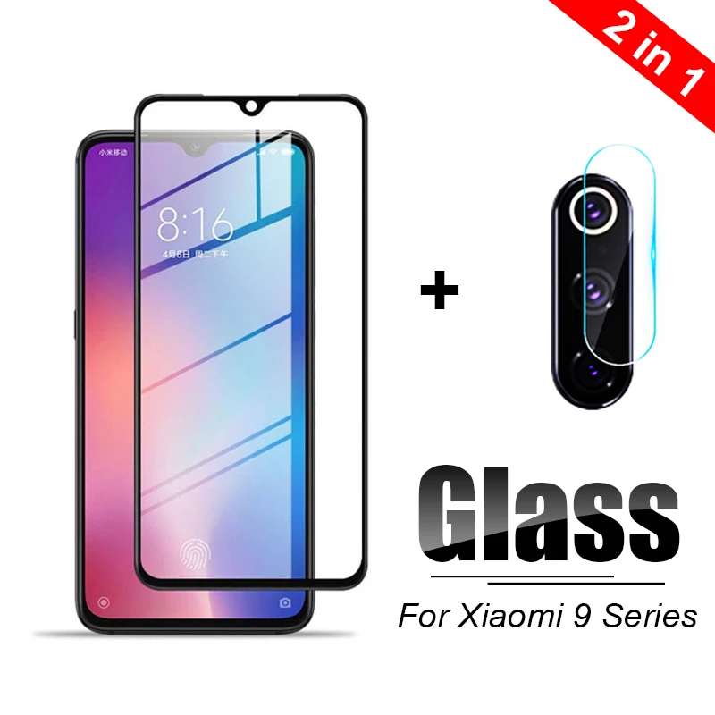 Защитное стекло для экрана и объектива камеры Xiaomi mi 9 lite pro | Мобильные телефоны