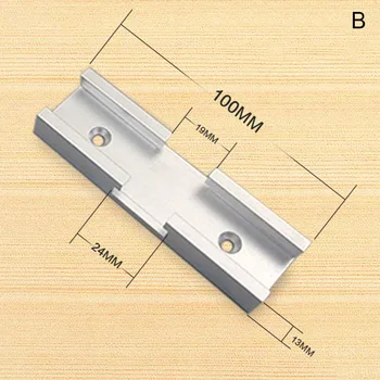 

200mm Cross T-track Connector Set 30 Type T-slot Miter Track Jig Fixture Slot Connector DEC889