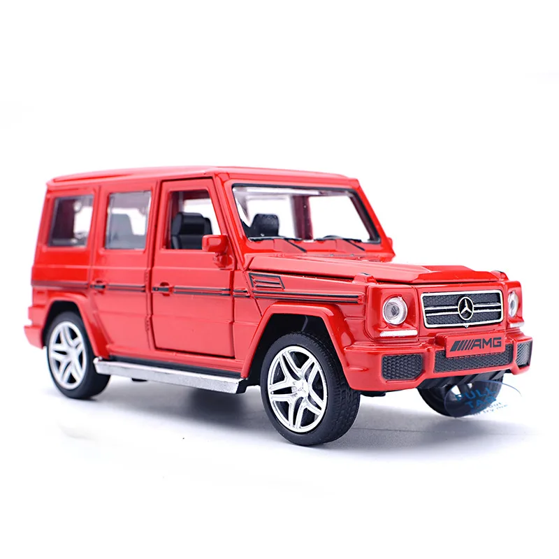 1:32, SUV, звуковой светильник, легкосплавный автомобиль, модель автомобиля, игрушечный автомобиль для Benz G65, SUV, AMG, игрушки для мальчиков, детский подарок