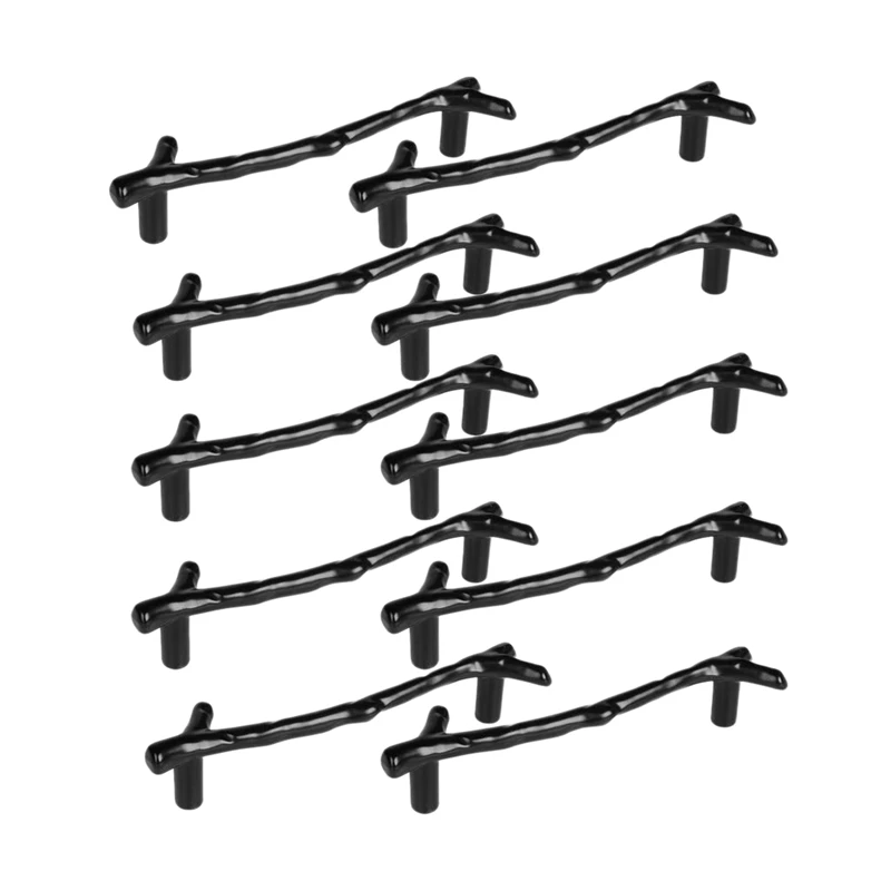 

10Pcs Twig Branch Cabinet Handles Vintage Drawer Cupboard Pulls Knobs Hardware for Kitchen Bedroom Bathroom Furniture