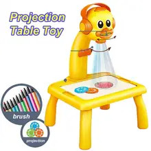 JIA BANG – projecteur de dessin artistique multifonctionnel pour garçons, jouet de Projection éducative, ABS, Table pour enfants, 1 ensemble