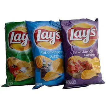 

Lay´s Patatas Fritas campesina/jamon/vinagreta - Kartoffelchips mit Salz und Essig/Schinken/Tomate - 510gr