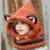 Winter Kids Fox Ears Handmade Beanie Hat Scarf Sets for 1~10 Year Old Children Girls Scarves Free Shipping 6