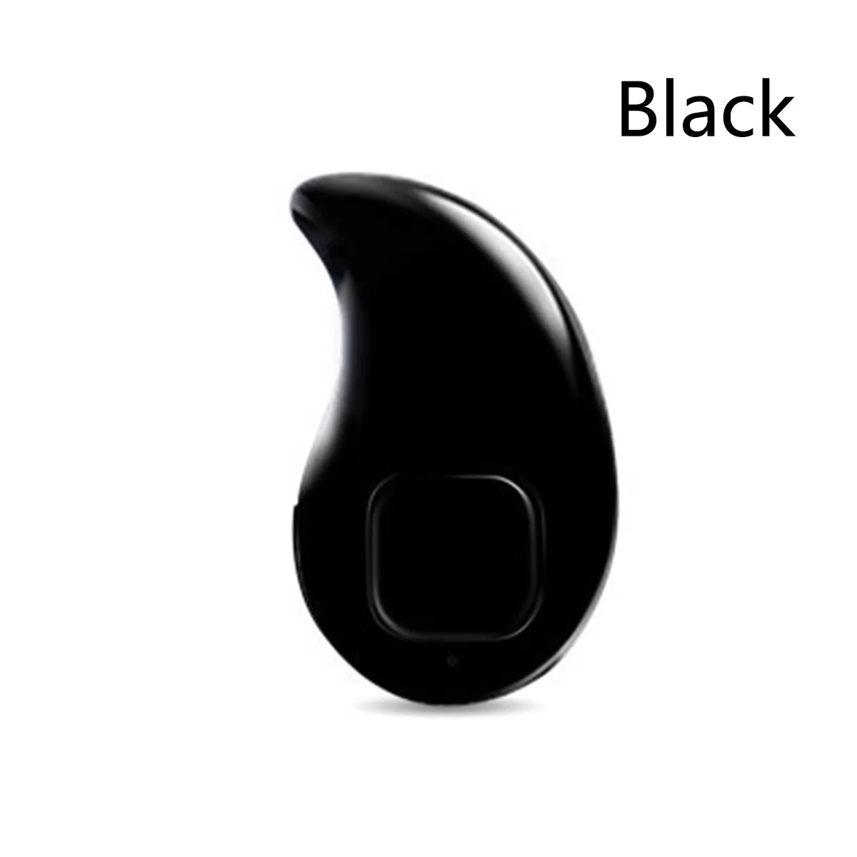 Новые мини беспроводные Bluetooth наушники в ухо Спортивная гарнитура стерео с микрофоном громкой связи Наушники для iPhone Xiaomi Android - Цвет: Черный