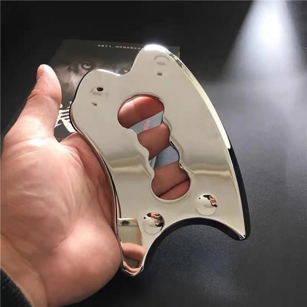Fitness Muscle Scraping Massager Skin Tissue Myofascial Release Physical Therapy Fascial Knife Gua Sha Scraper Stainless Steel