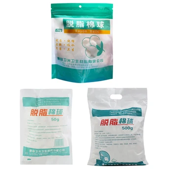

20/50g Disposable Absorbent Cotton Ball Medical Alcohol Cleanser Disinfection Pads