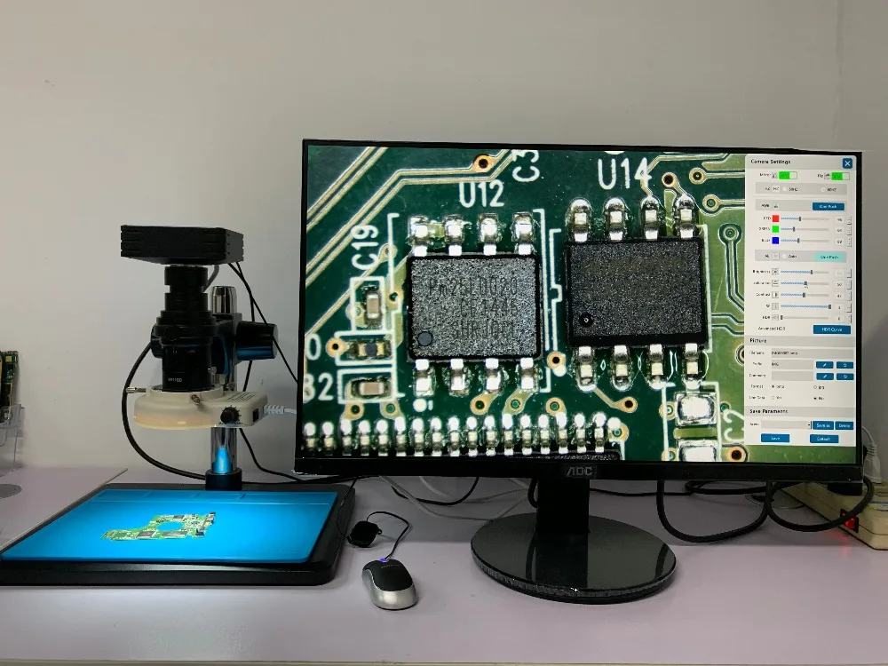 SONY 1080P сенсор Full HD IMX185 HDMI лабораторная Электроника цифровой микроскоп промышленный UI C-Mount камера USB диск хранения