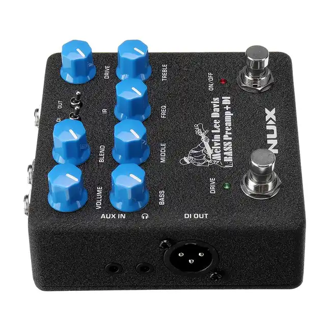 NUX Melvin Lee Davis Bass Preamp + DI NBP-5 bass, DI 