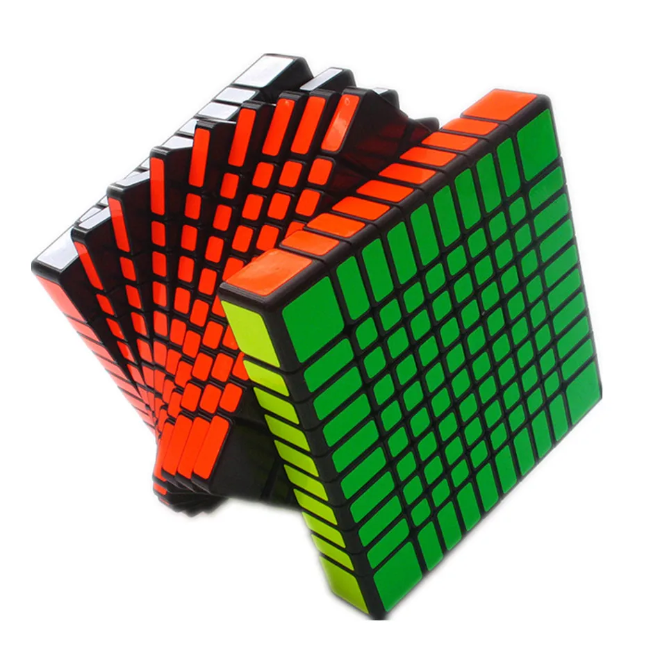 YUXIN ZhiSheng HuangLong 10x10x10 волшебный куб v-куб 10 профессиональных игрушек-пазлов