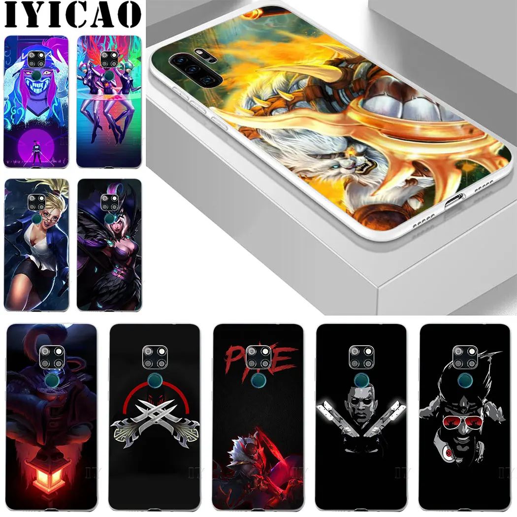 LOL Лига Легенд kda kaisa Ahri akali Evelynn huawei mate 20 10 30 Lite Pro Y9 2019 Y7 Y6 Prime 2018 2017 чехол для телефона