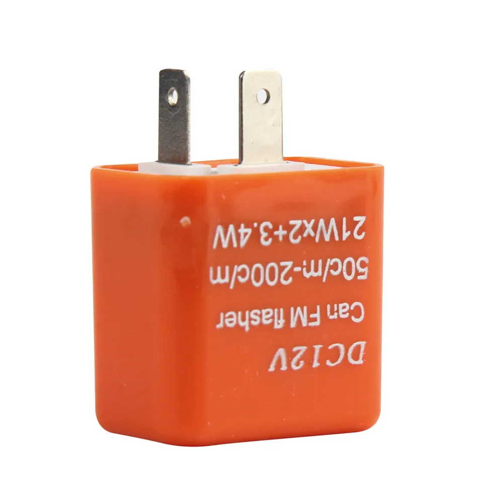 

12V 2 Pin Adjustable Frequency LED Flasher Relay Motorcycle Turn Signal Wonderful Indicator For Motorcycle Motorbike Aug2