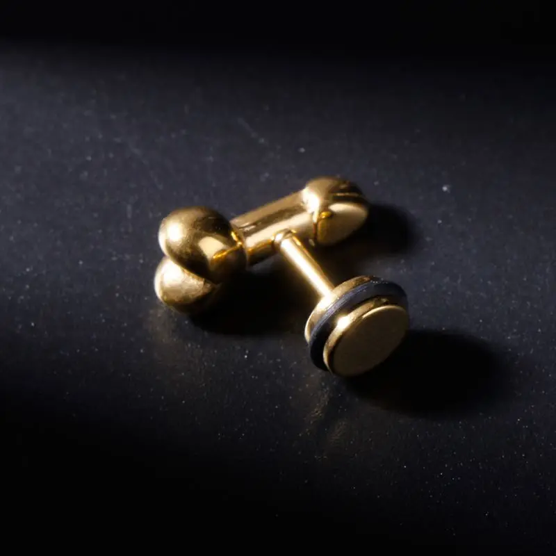 1pc Punk Earrings Fashion Personality Exaggerate Men Male Jewelry Brincos Charms Ear Stud Creative Unique Sexy Anti Allergy 3