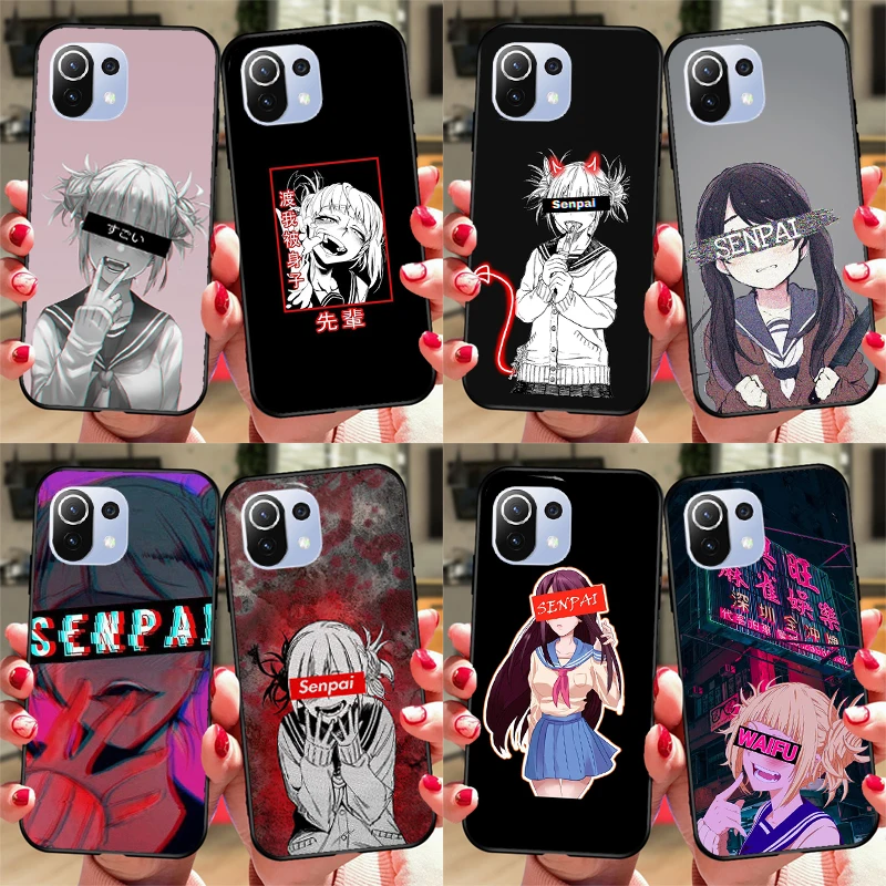 Sugoi Senpai Anime Funda Per Poco F5 X3 X4 X5 Pro F4 Gt C40 F3 Custodia Per Xiaomi 11T 12T Pro 12X13 Lite Cover