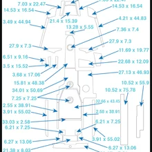 Мумба спираль плавать шаг и кокпита Pad лодка EVA Тиковый настил 1/" 6 мм