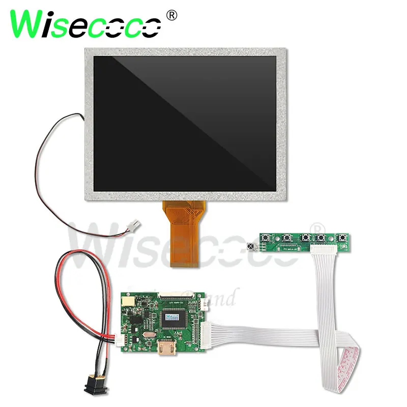 800x600 8 inch screen touch panel with ttl 50pin HDMI driver board for raspberry pi