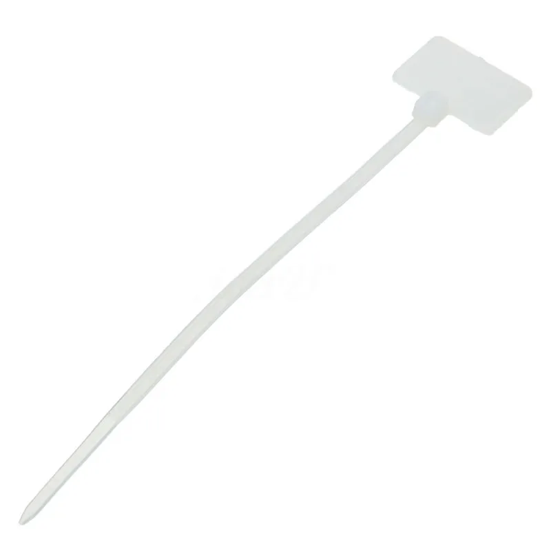 

500x Nylon Self-Locking Label Tie Network Cable Marker Cord Wire Strap