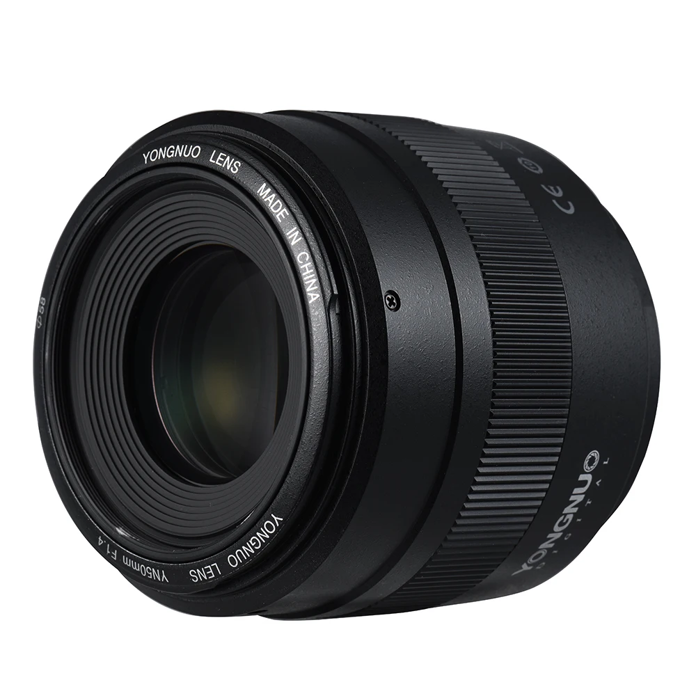Объектив YONGNUO для камеры YN50mm F1.4 объектив с большой апертурой и автофокусом для Canon EOS 70D 5D2 5D3 600D DSLR Камера Лен w/Чистка