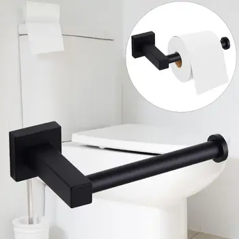 

Stainless Steel Wall Mounted Bathroom Towel Rail Single Bar Rack Holder Shelf 11UA