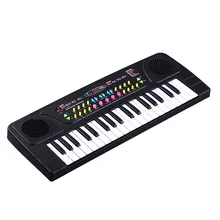 37 ключ многофункциональная Китайская электронная клавиатура источник питания микрофон детская развивающая игрушка раннее образование Электрический