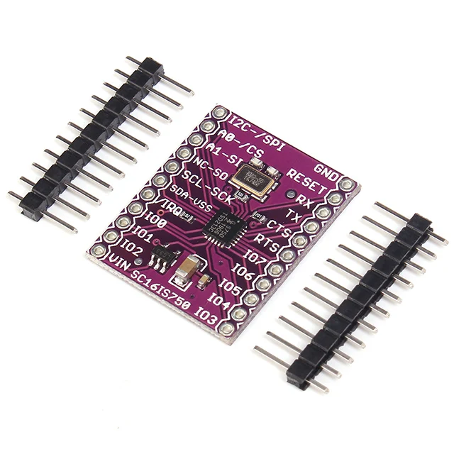 

A7-- CJMCU-750 SC16IS750 Single UART with I2C-bus/SPI interface Module Board