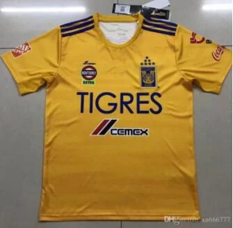 LIGA MX футбольные футболки для клуба Америки Chivas Jersey Pachuca Santos Laguna 19 20 Monterrey Tigres UANL детская футболка - Цвет: shirt
