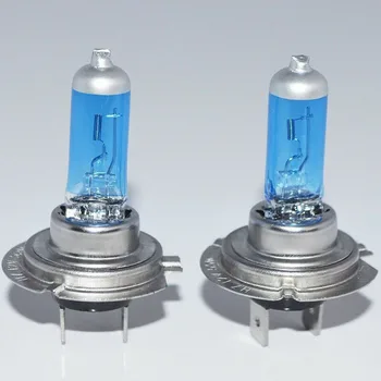 

Quartz Glass Tube Headlight Replacement Car DC 12V Halogen White Light