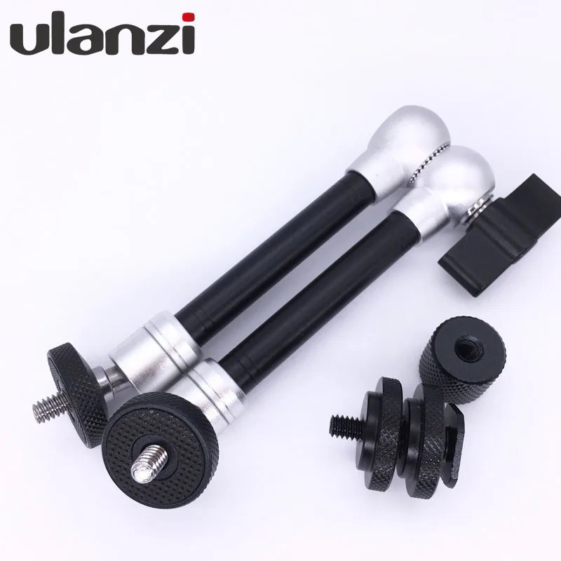 Ulanzi 11"/28cm 7"/18cm Magic Articulated Arm Magic Arm Rig Head for Mounting Monitor video Light DSLR Camera Studio Accessories