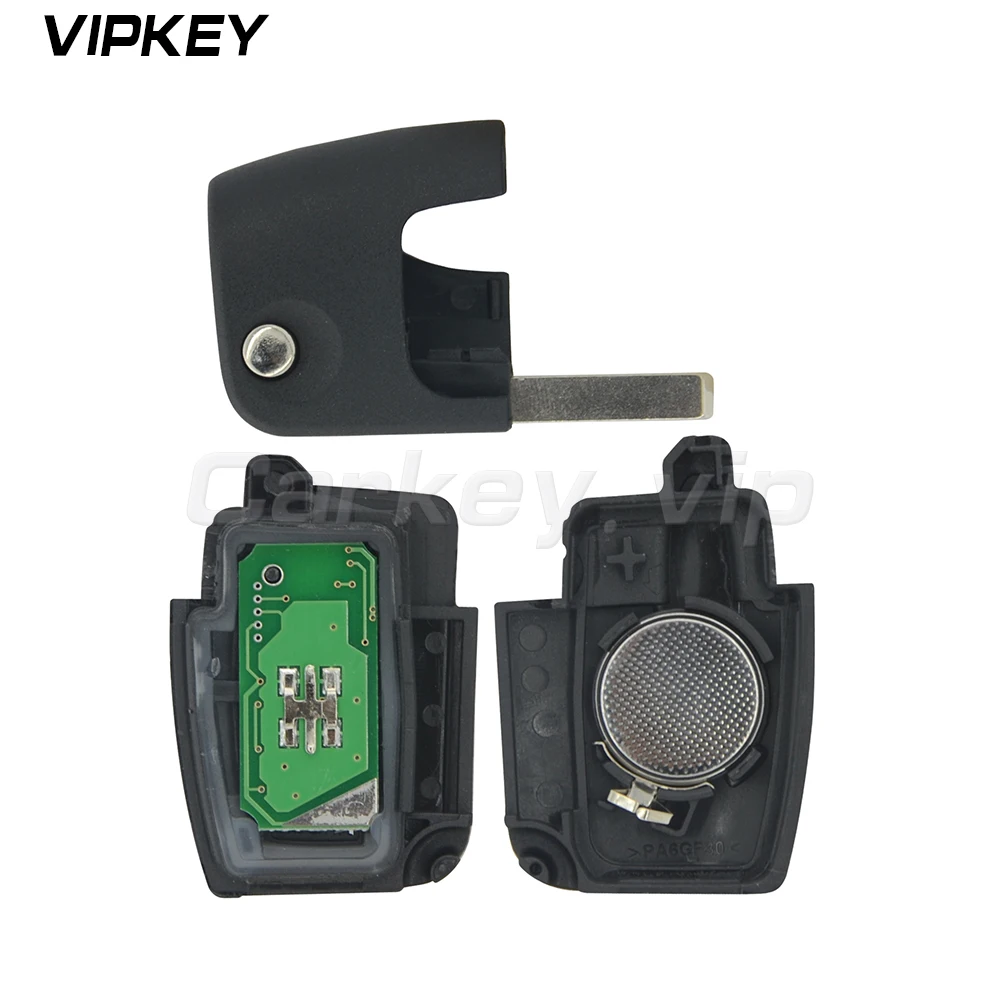 Складной ключ Remotekey 3M5T15K601AB HU101 433 МГц для Ford B Max Fiesta Focus Galaxy Kuga S 2008 2009 2010 2011 без