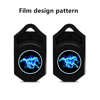 

2pcs Film design pattern Only Logo For Ghost Shadow Light car Door Welcome Light Courtesy led car laser projector Logo