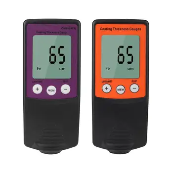

CM8801FN 110*45*30mm / 4.3*1.8*1.2in Digital Coating Thickness Gauge Meter Car Paint Tester Meter