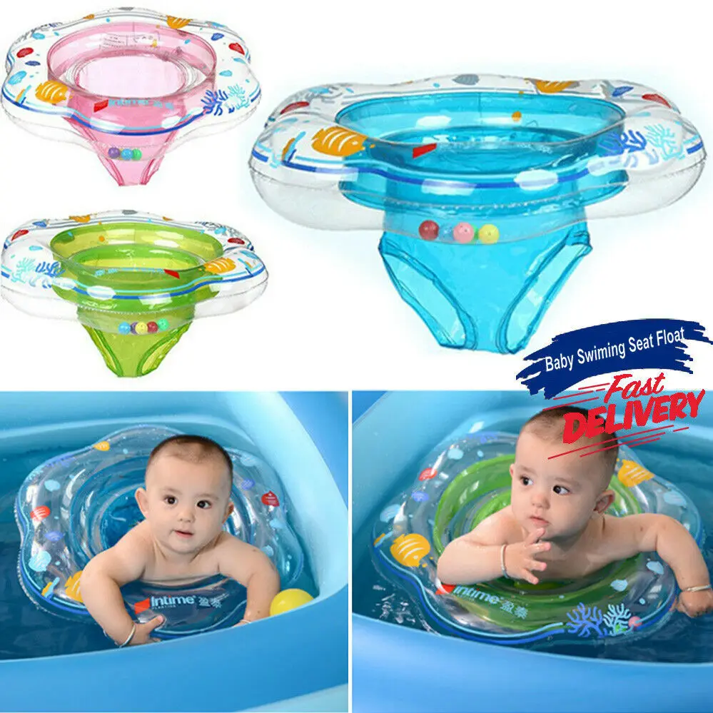 

Baby Water Seat Inflatable Kids Swim Ring Swimming Pool Infant Float Safety