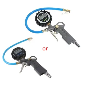 

Multifunctional Digital Car Truck Air Tire Pressure Inflator Gauge Dial Meter Vehicle Tester Tyre Inflation Gun Monitoring Tool