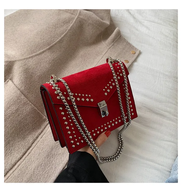 Red Crossbody Bag Designer | Women Designer Handbag Red | Handbags Designer  Bags Red - Crossbody Bags - Aliexpress