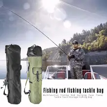 Портативные рыболовные сумки большой емкости Рыболовные Удочки снасти переносной чехол для хранения полиэфирные рыболовные снасти инструменты Сумки для хранения