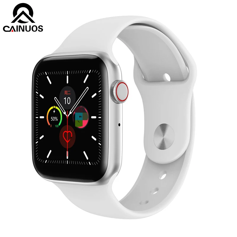 

CAINUOS 1.54" Full Touch Smart Watch Men for Apple Watch Support Bluetooth Call Women Smart Digital Band ECG+PPG Health Tracker
